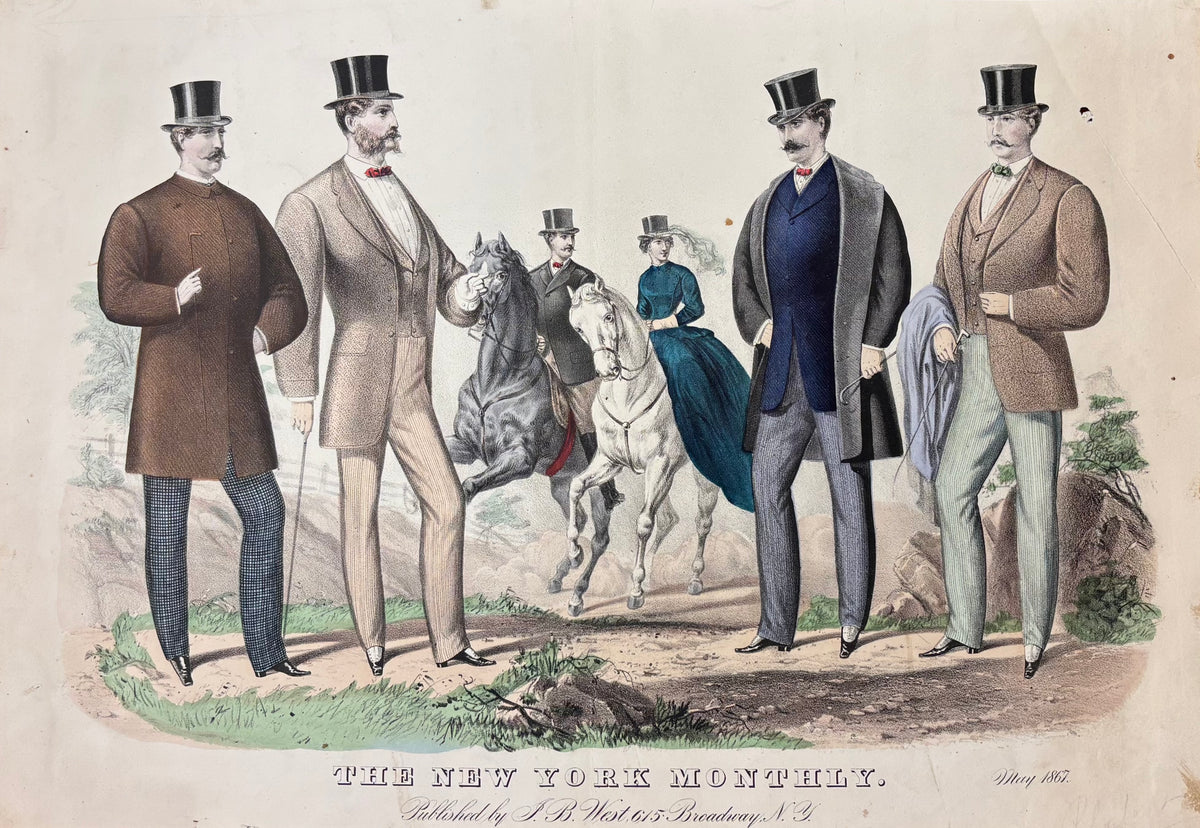 New York Monthly by Anonymous American artist