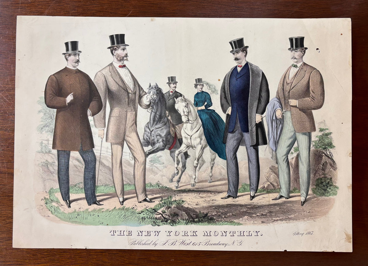 New York Monthly by Anonymous American artist