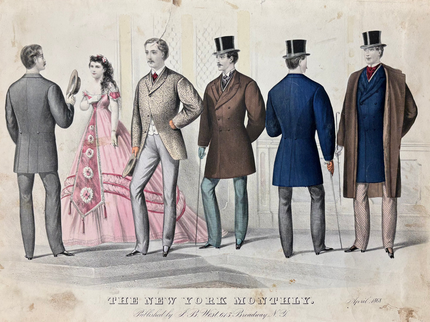 New York Monthly by Anonymous American artist