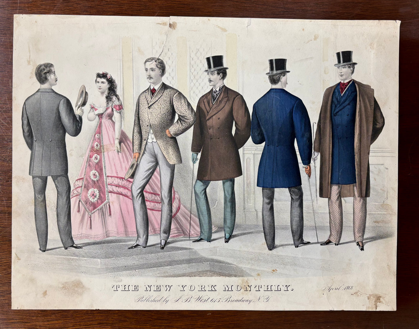 New York Monthly by Anonymous American artist