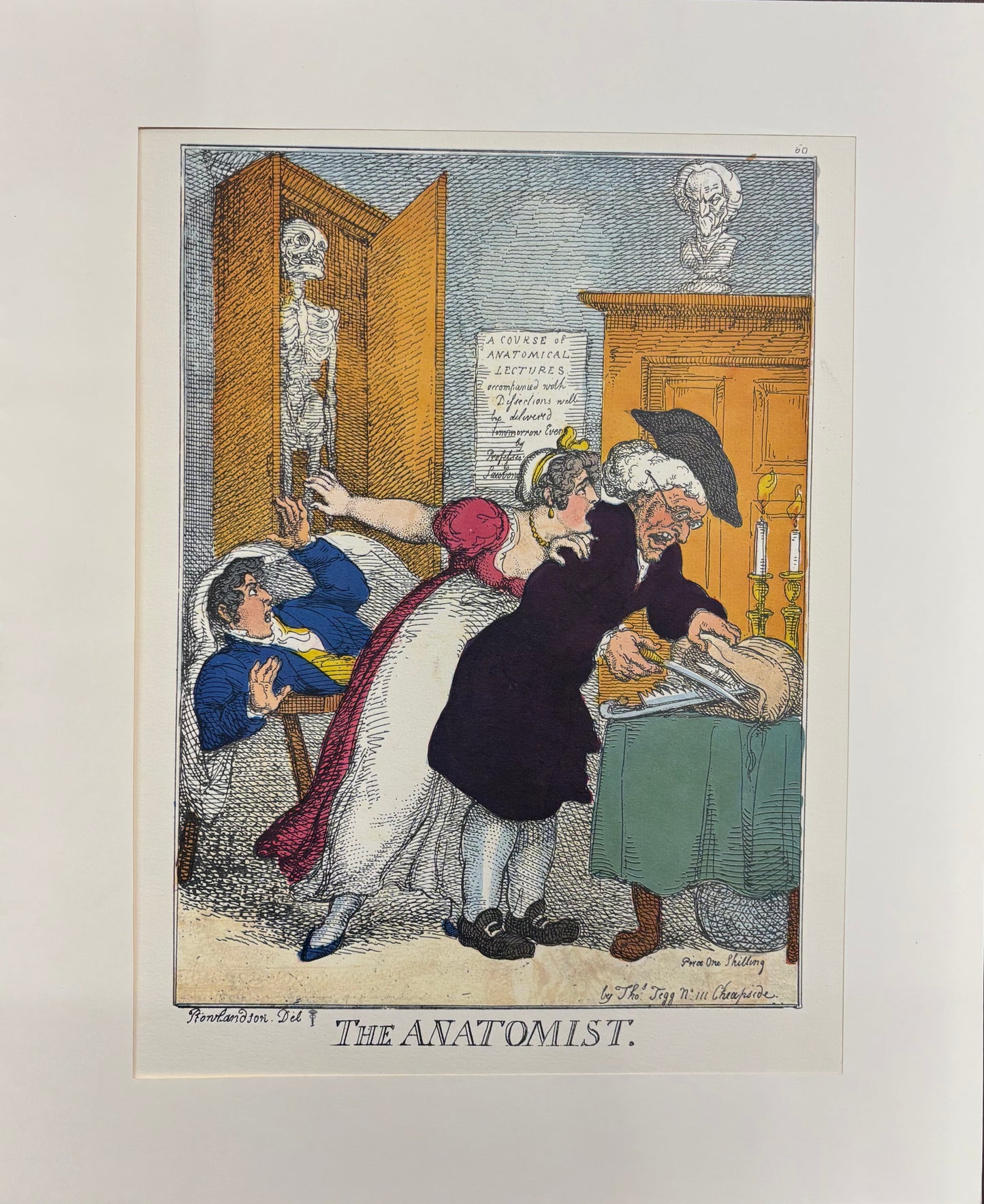 The Anatomist by Thomas Rowlandson