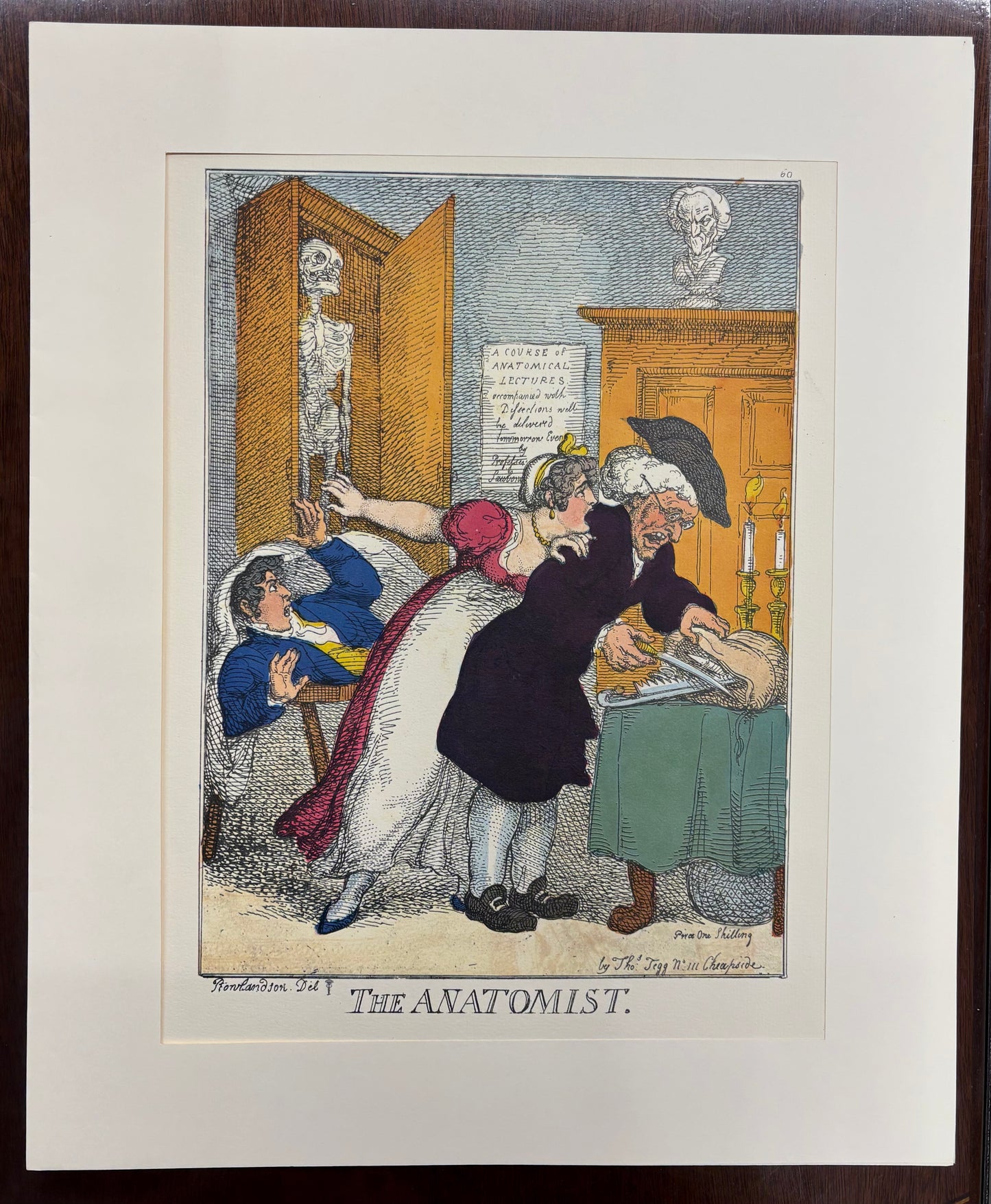 The Anatomist by Thomas Rowlandson
