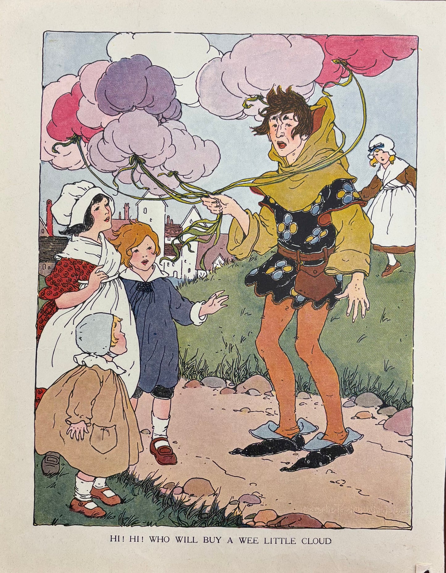 Hi! Hi! Who Will Buy a Wee Little Cloud by Blanche Fisher Wright
