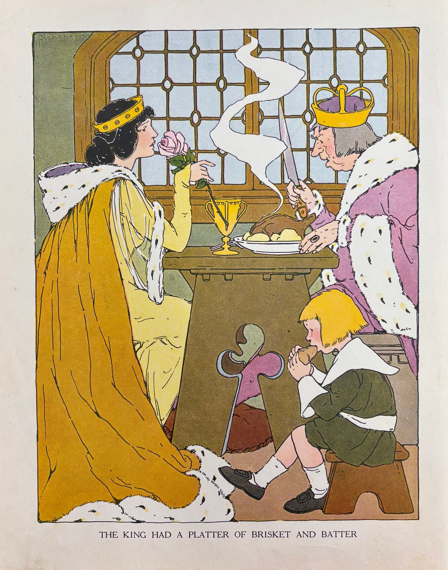The King Had a Platter of Brisket and Batter by Blanche Fisher Wright