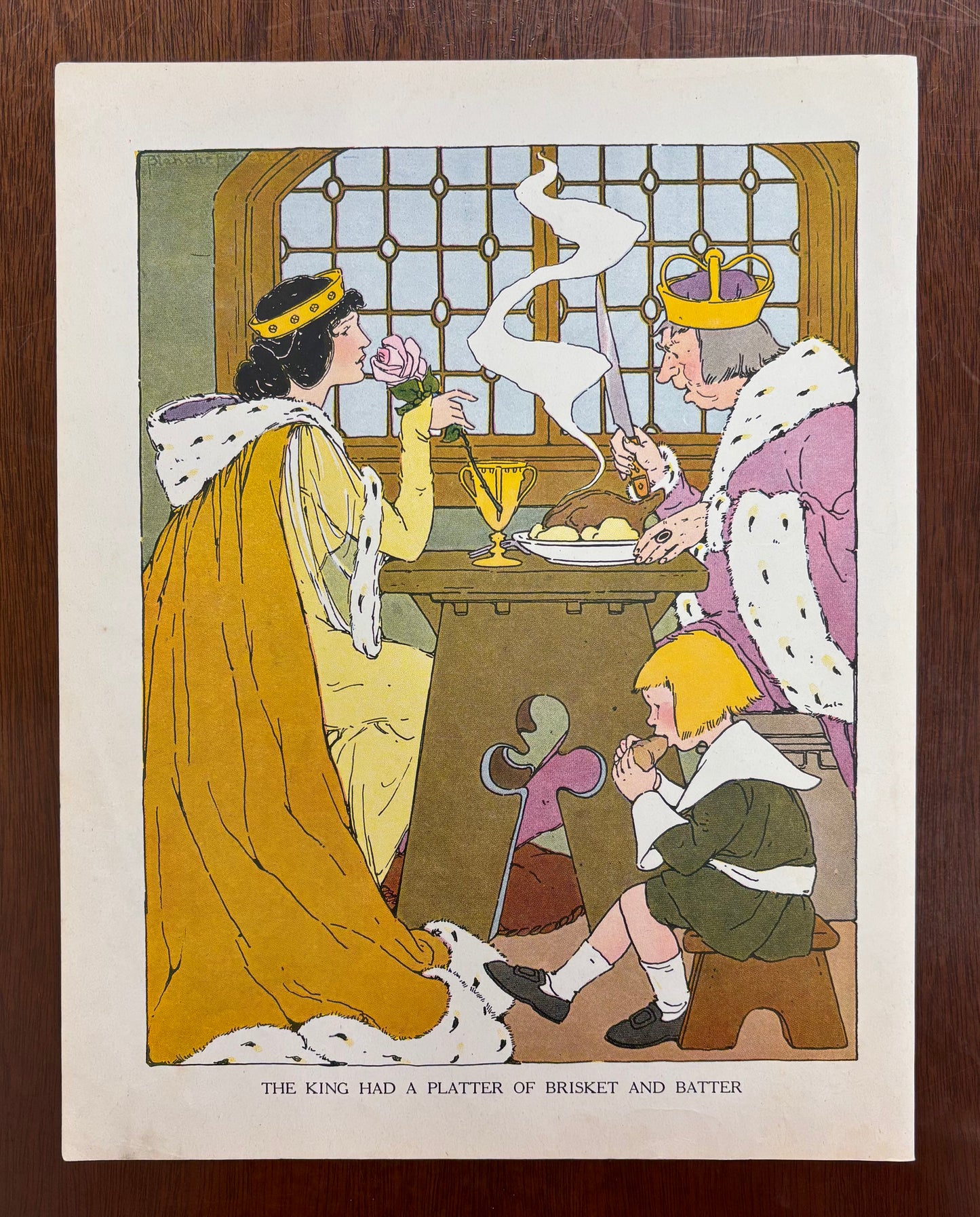 The King Had a Platter of Brisket and Batter by Blanche Fisher Wright