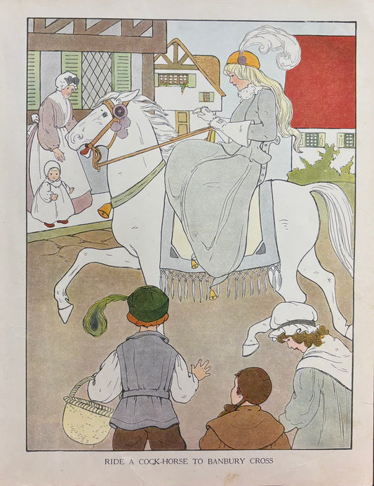 Ride a Cock-Horse to Banbury Cross by Blanche Fisher Wright
