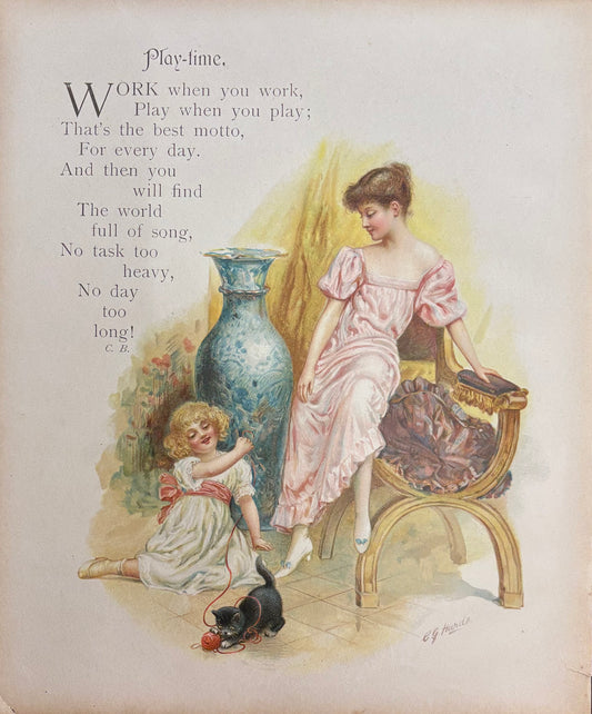 "Play-time" by C. G. Hardie