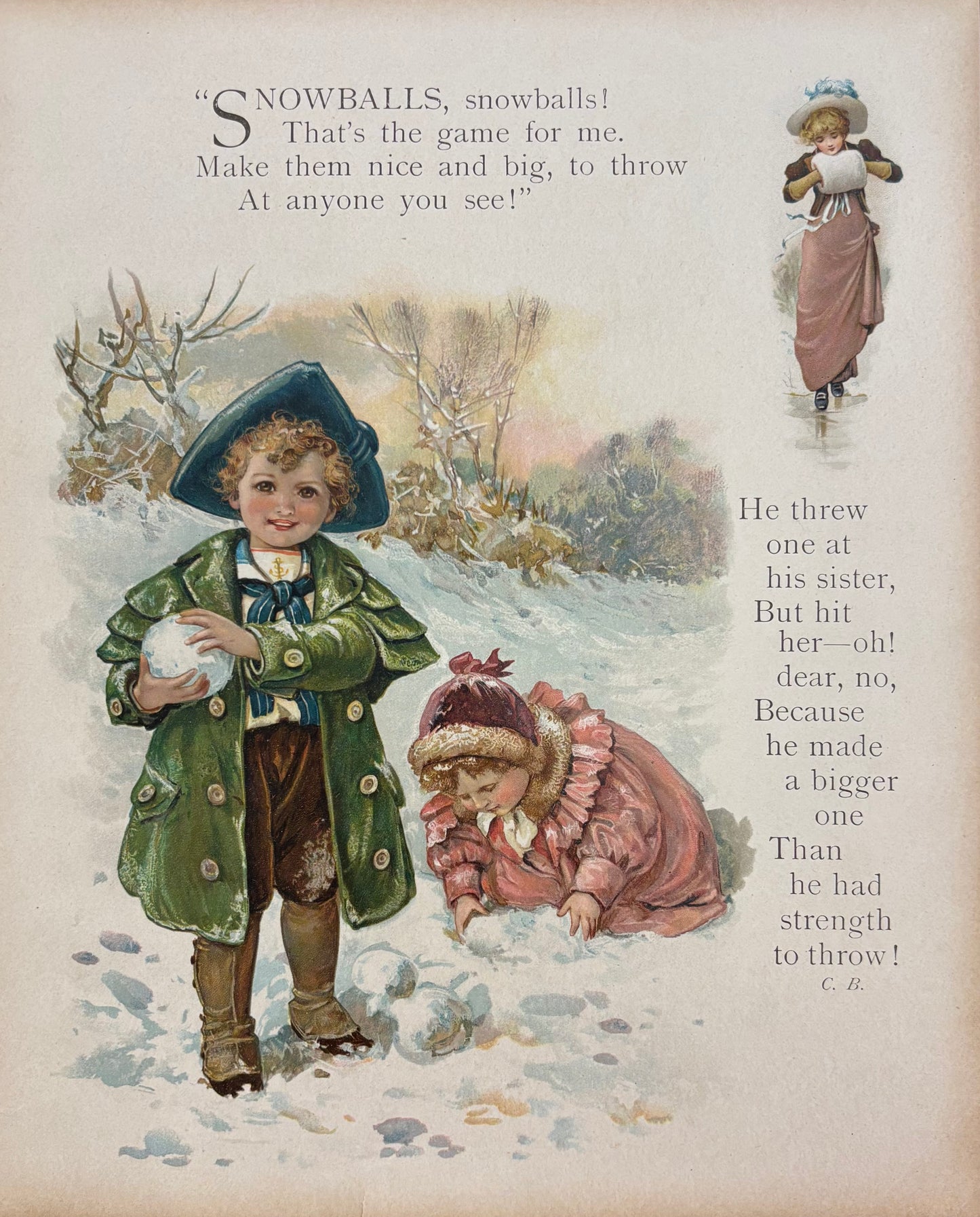 Snowballs by artist unknown