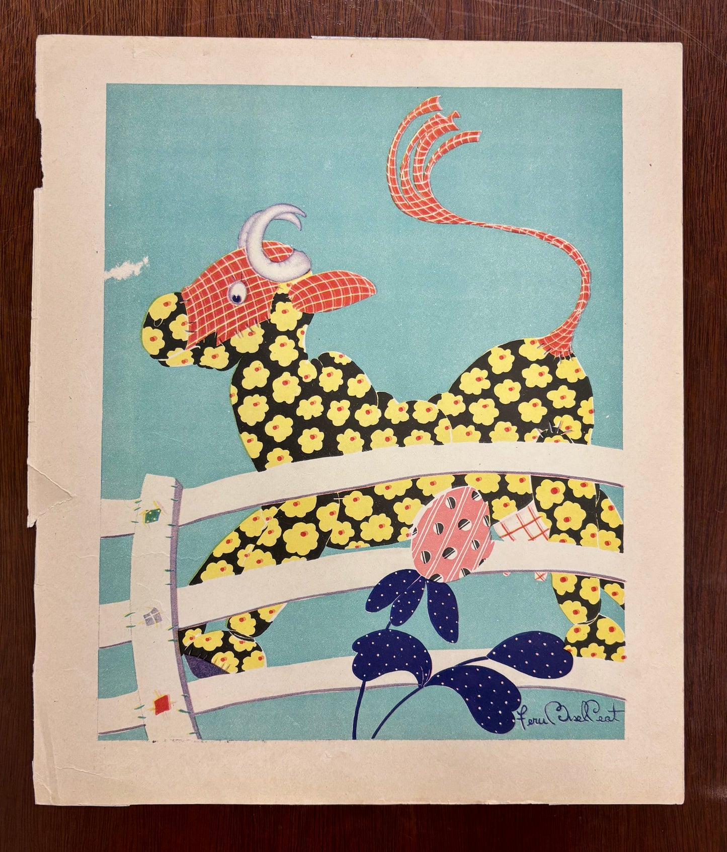 Cow by Fern Bisel Peat
