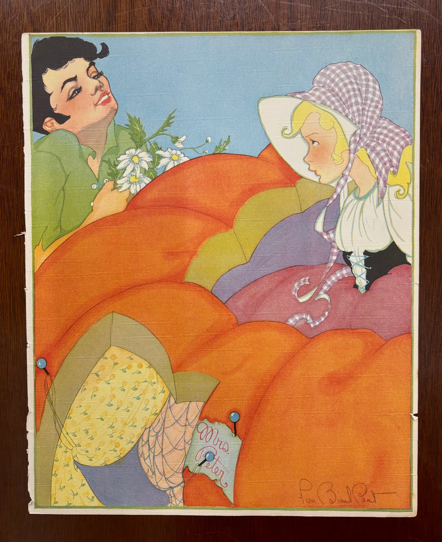 Peter, Peter, Pumpkin Eater by Fern Biesel Peat