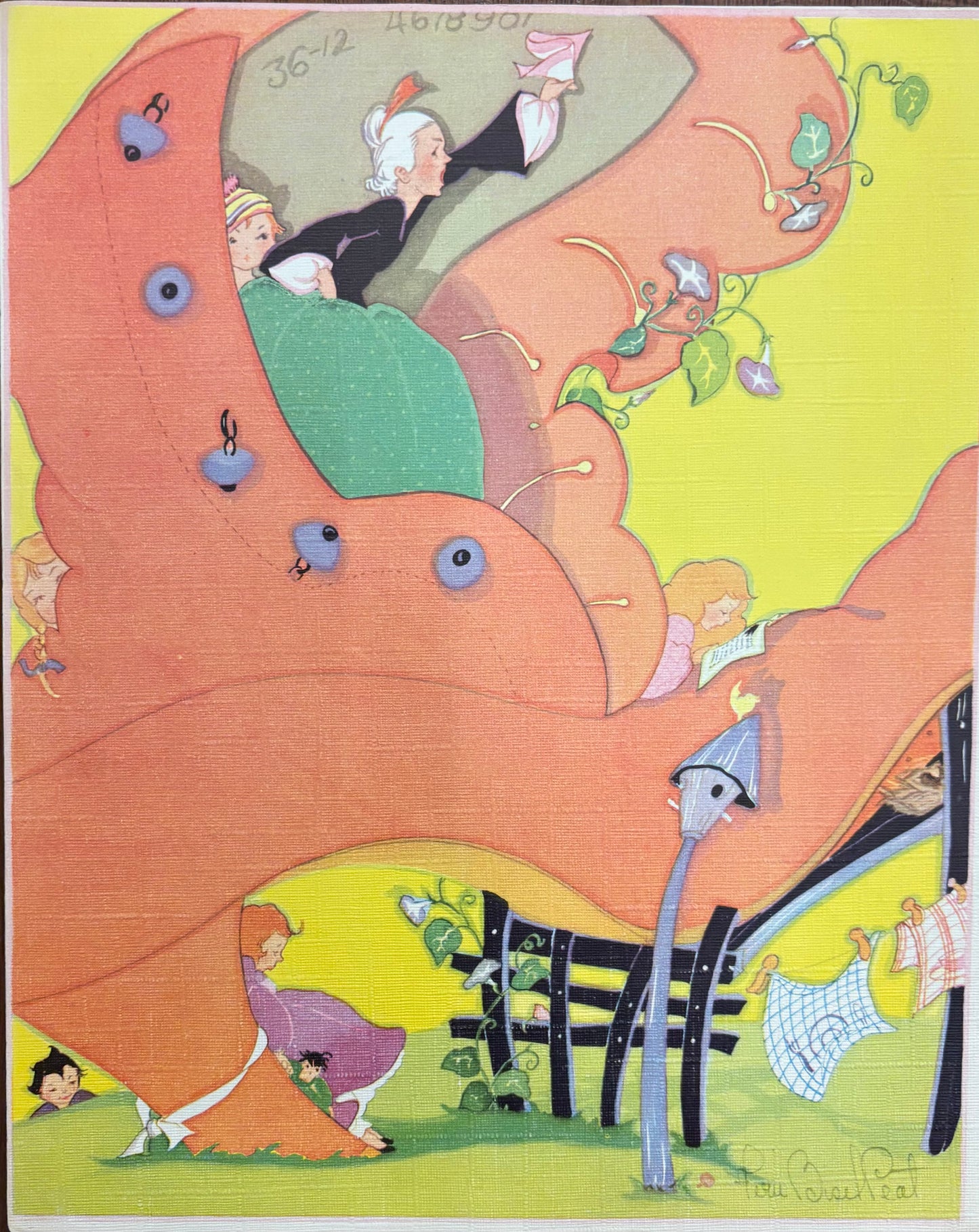 There Was an Old Woman Who Lived in a Shoe by Fern Bisel Peat