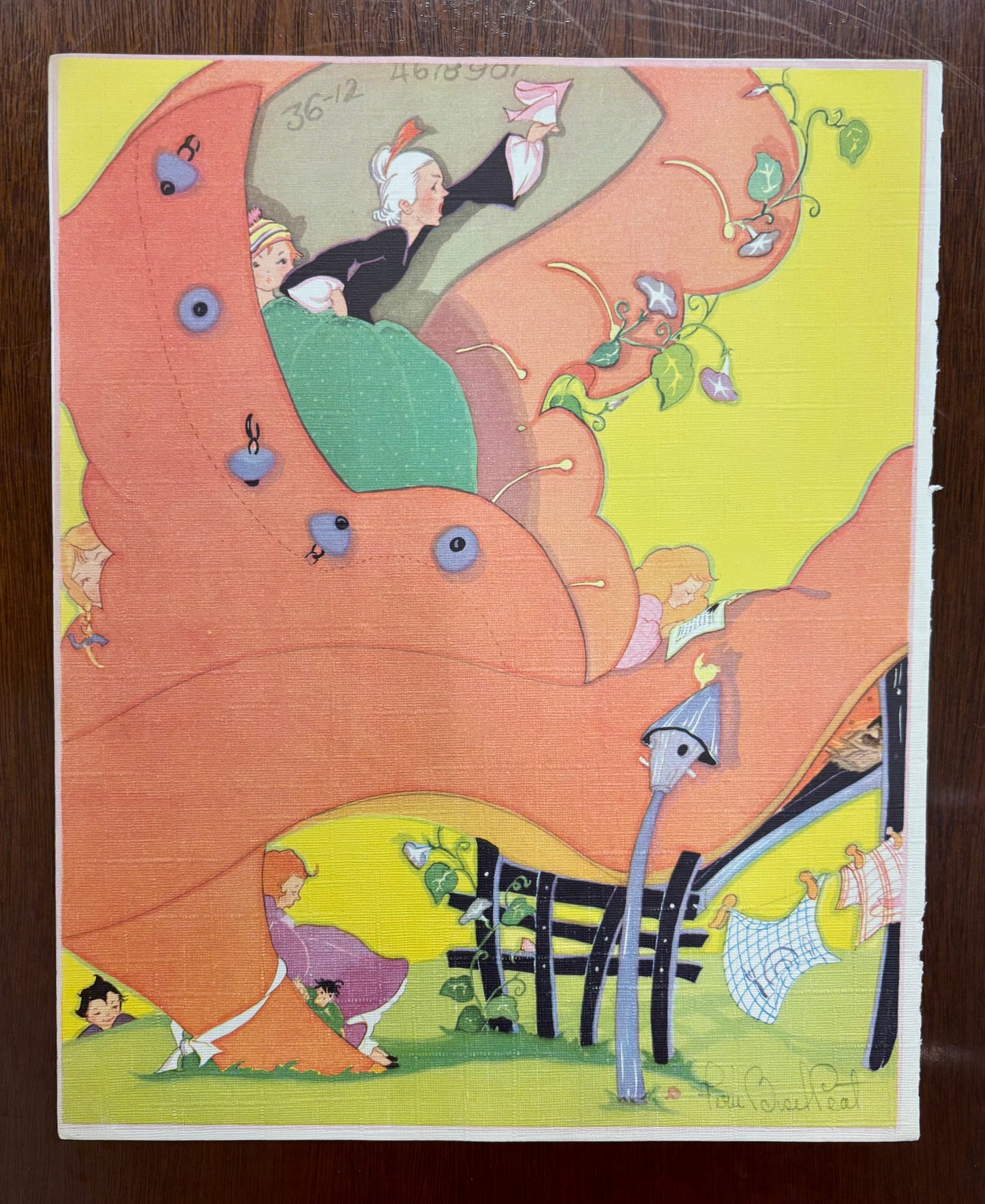There Was an Old Woman Who Lived in a Shoe by Fern Bisel Peat