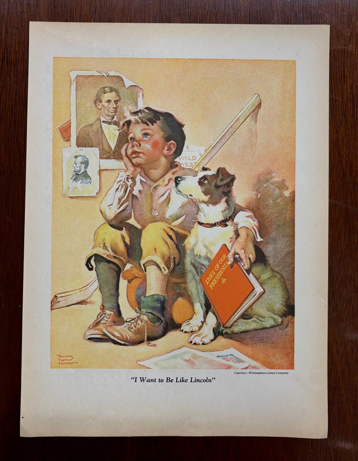 "I Want to Be Like Lincoln," by Frances Tipton Hunter