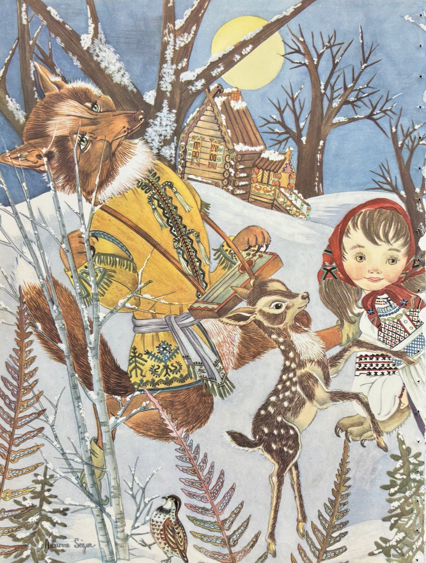 The Little Girl Made of Snow by Adrienne Ségur