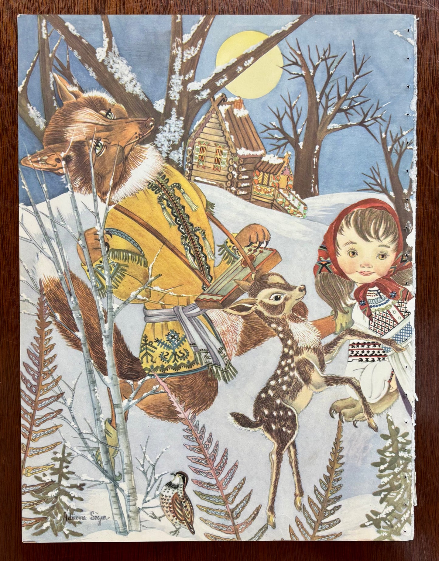 The Little Girl Made of Snow by Adrienne Ségur