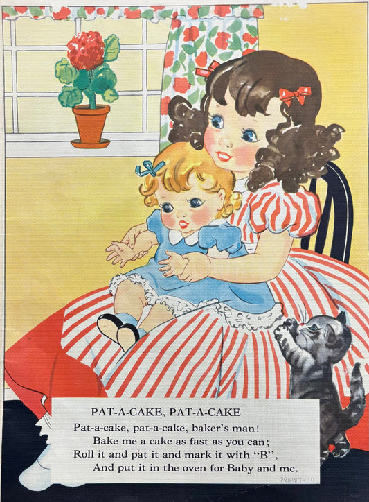 "Pat-A-Cake, Pat-A-Cake,” by Florence Salter
