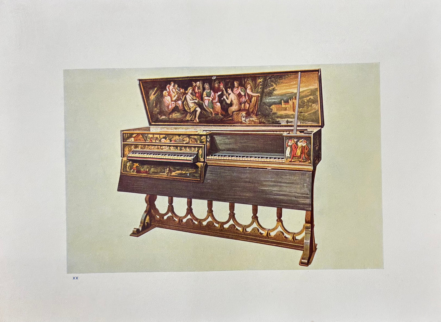 Double Spinet by William Gibb