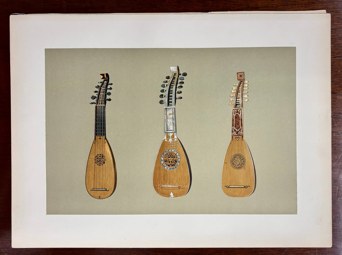 Pandurina and Two Milanese Mandolines by William Gibb