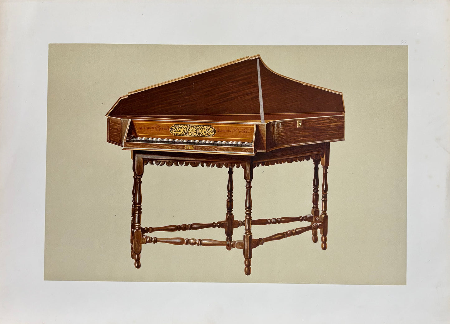 Transverse Spinet by William Gibb