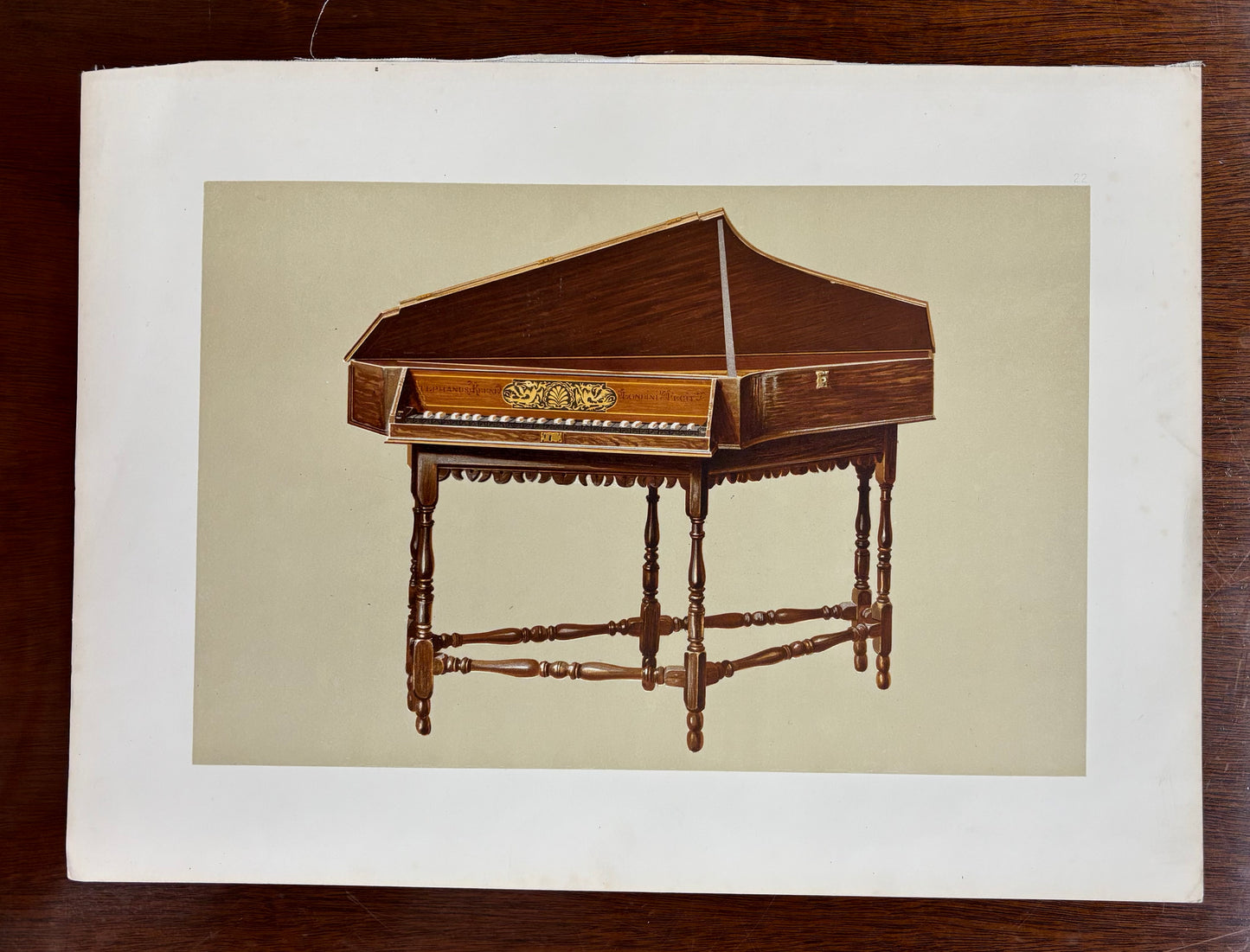Transverse Spinet by William Gibb