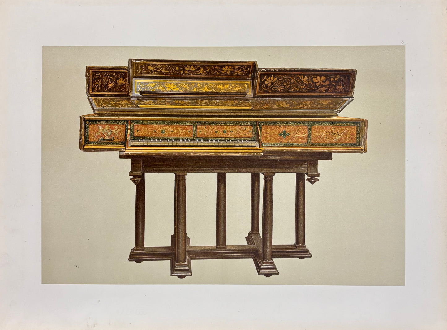 Queen Elizabeth's Virginal by William Gibb
