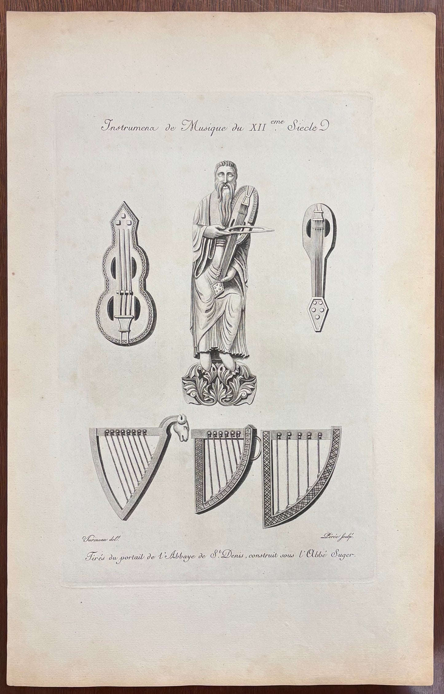 12th-Century Musical Instruments from Saint-Denis by Turreau