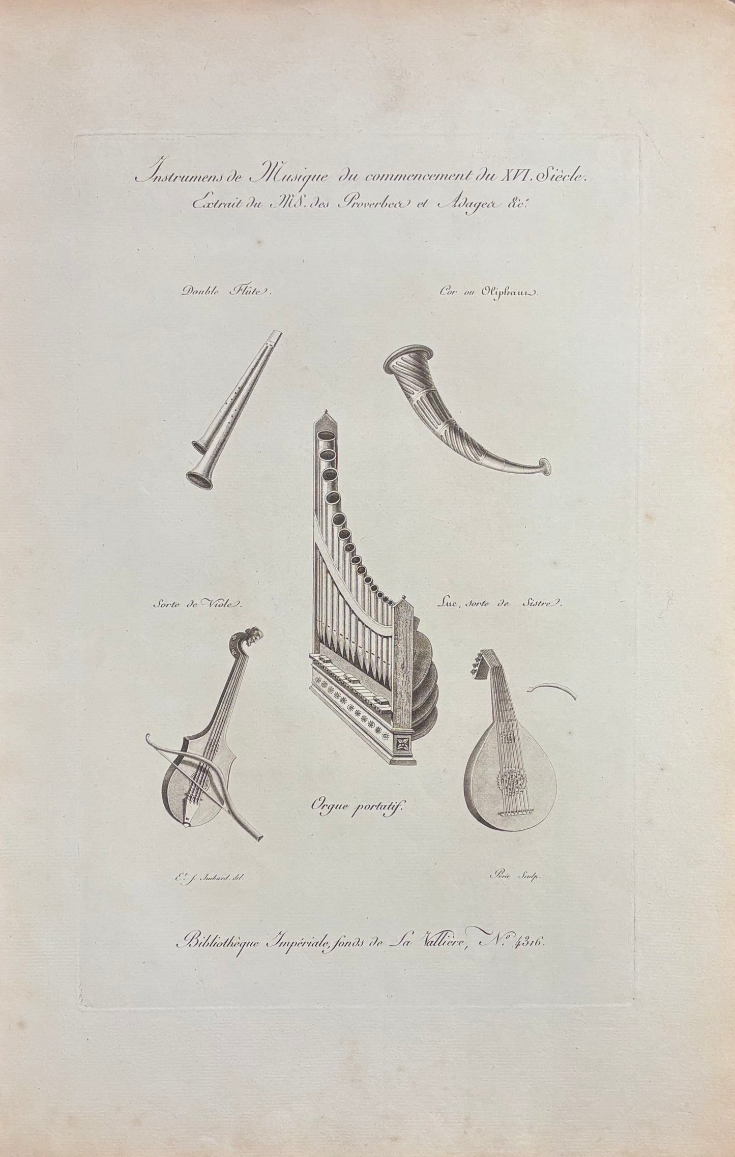 16th-Century Musical Instruments by E.J. Imbard