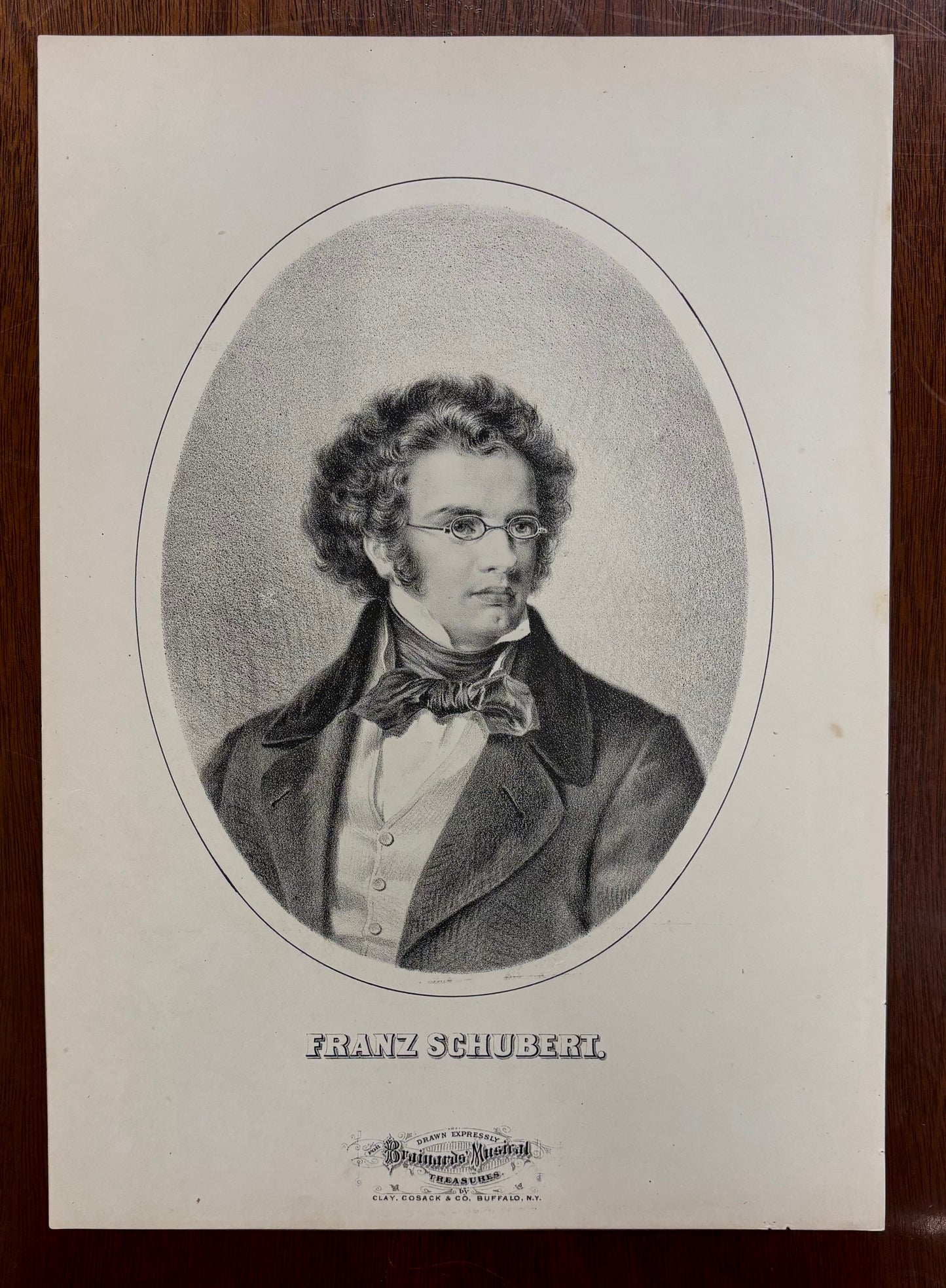 Franz Shubert by Josef Kriehuber