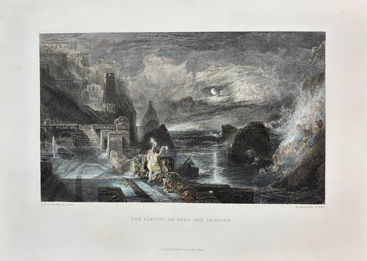 "The Parting of Hero and Leander" by J.M.W. Turner
