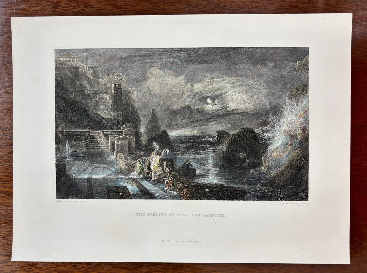 "The Parting of Hero and Leander" by J.M.W. Turner