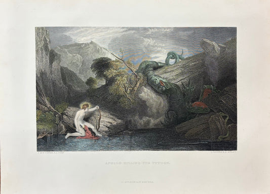 "Apollo Killing the Python” by J.M.W. Turner