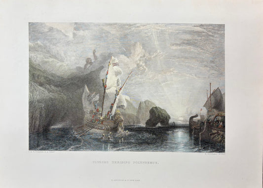 "Ulysses Deriding Polyphemus"by J.M.W. Turner