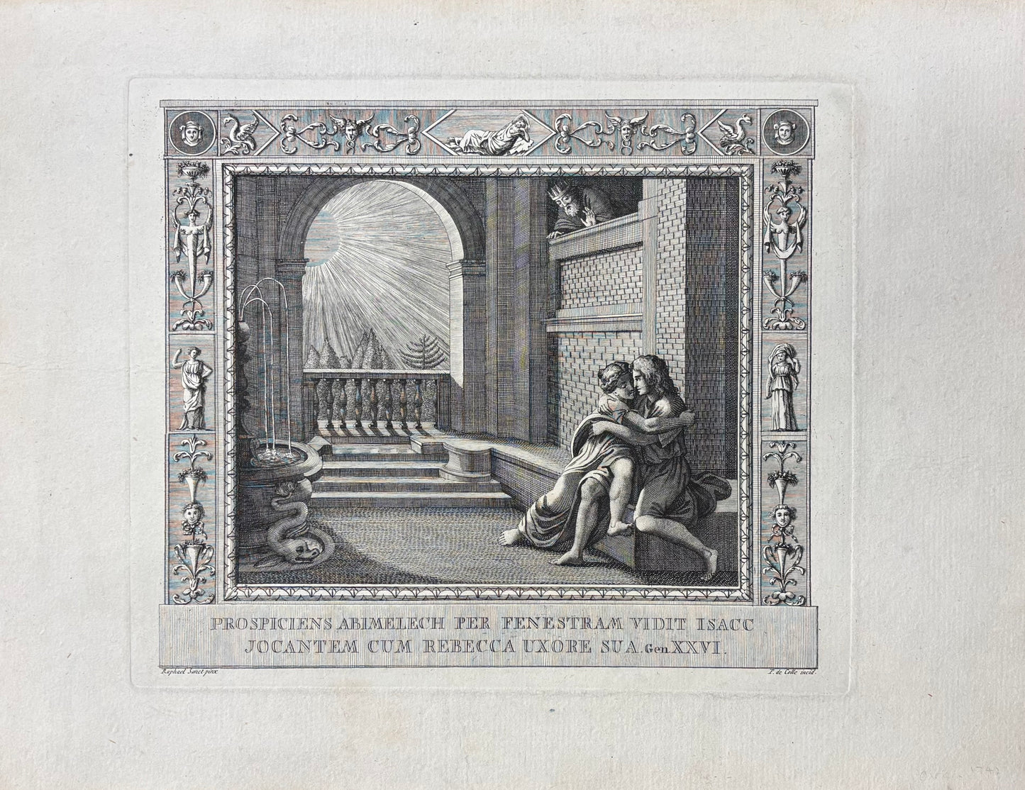 “Isaac and Rebecca” by Raphael