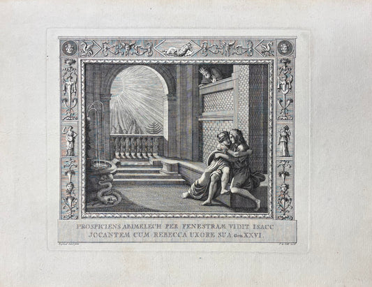 “Isaac and Rebecca” by Raphael