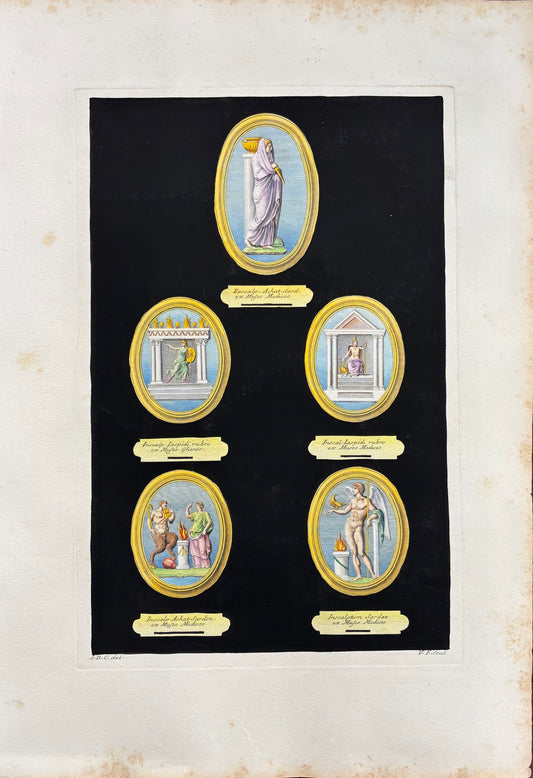 Ancient Roman Cameos by Giovanni Domenico Campiglia