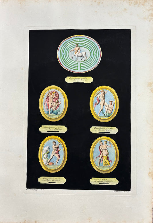 Ancient Roman Cameos by Giovanni Domenico Campiglia