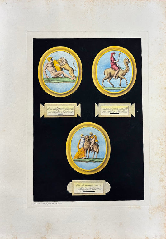 Ancient Roman Cameos by Giovanni Domenico Campiglia