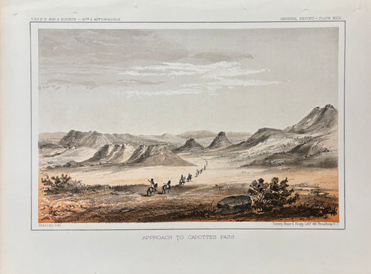 "Approach to Cadotte's Pass"by John Mix Stanley