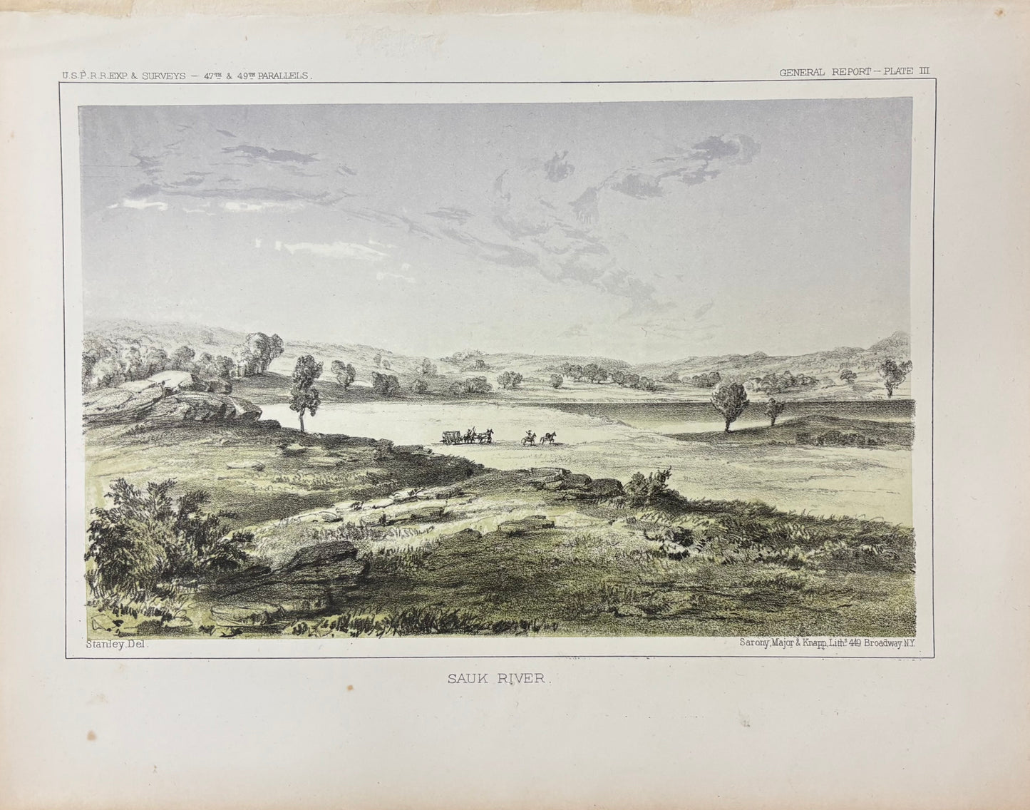"Sauk River" by John Mix Stanley