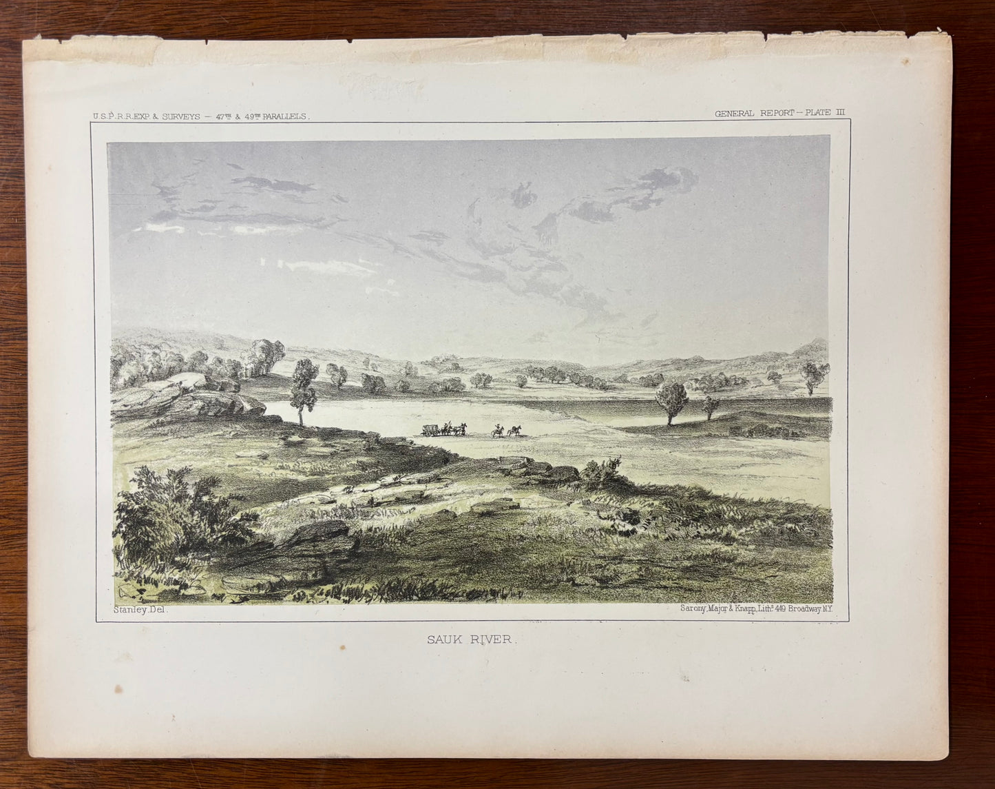 "Sauk River" by John Mix Stanley