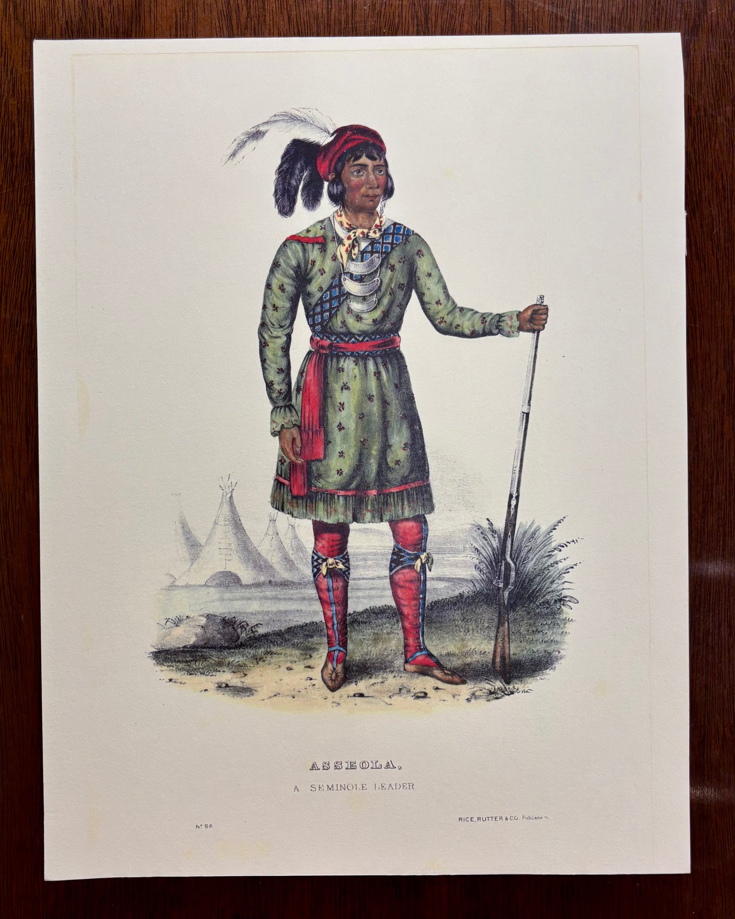 "Asseola, A Seminole Leader" by Charles Bird King