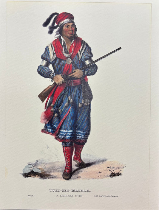 "Tuko-See-Mathla, A Seminole Chief" by Charles Bird King