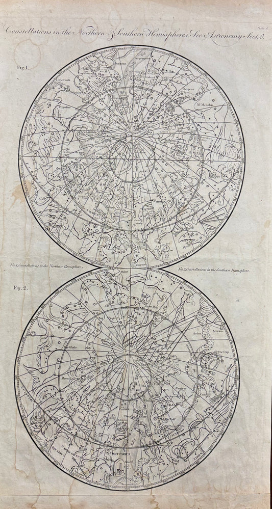 "Constellations in the Northern and Southern Hemispheres" by John Lodge