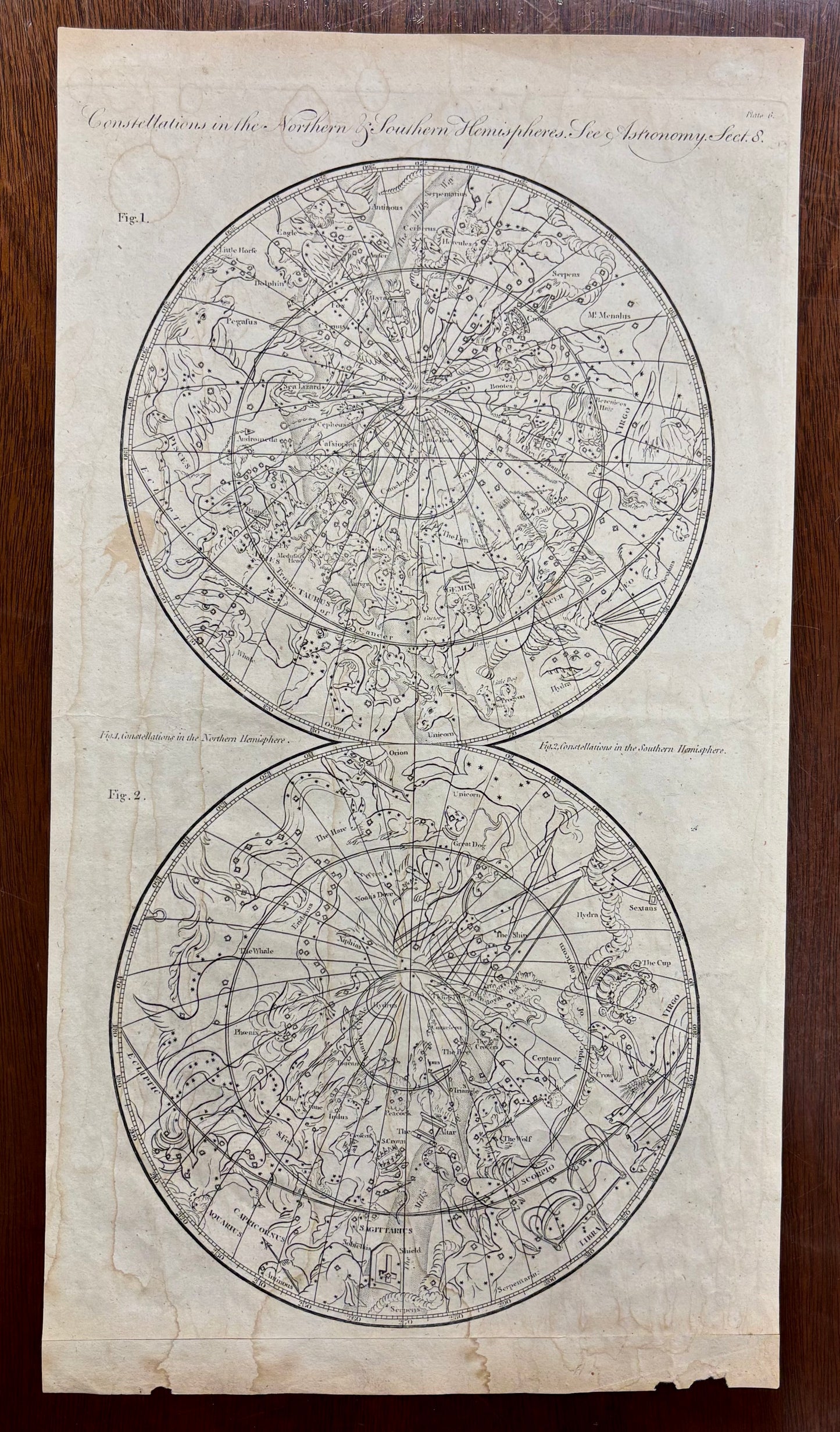 "Constellations in the Northern and Southern Hemispheres" by John Lodge