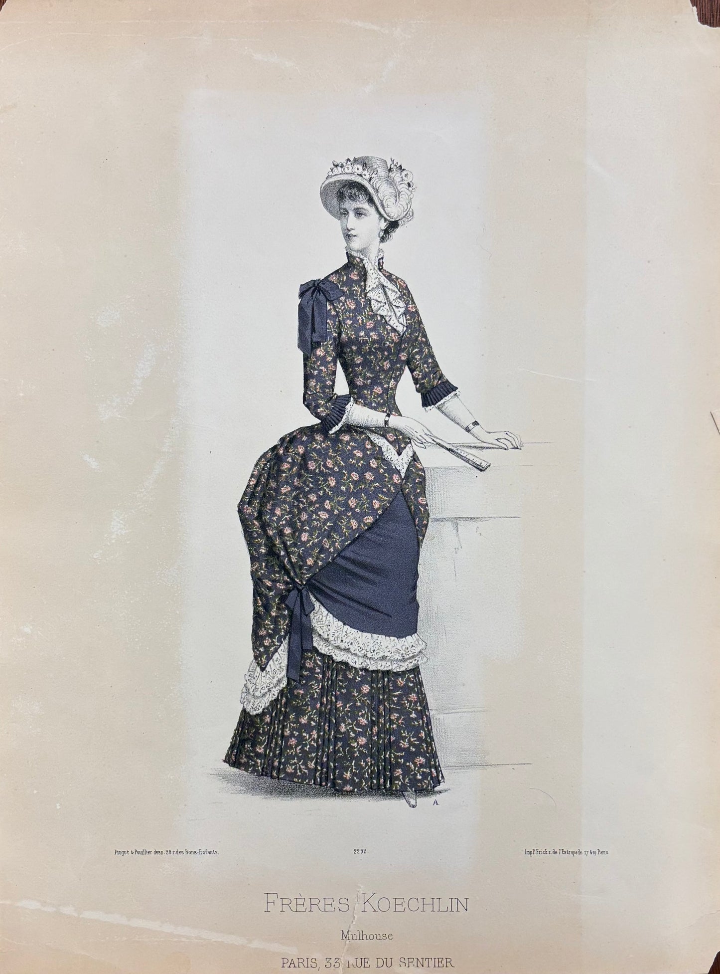 Freres Koechlin Women's Fashion Plate by Unknown Artist