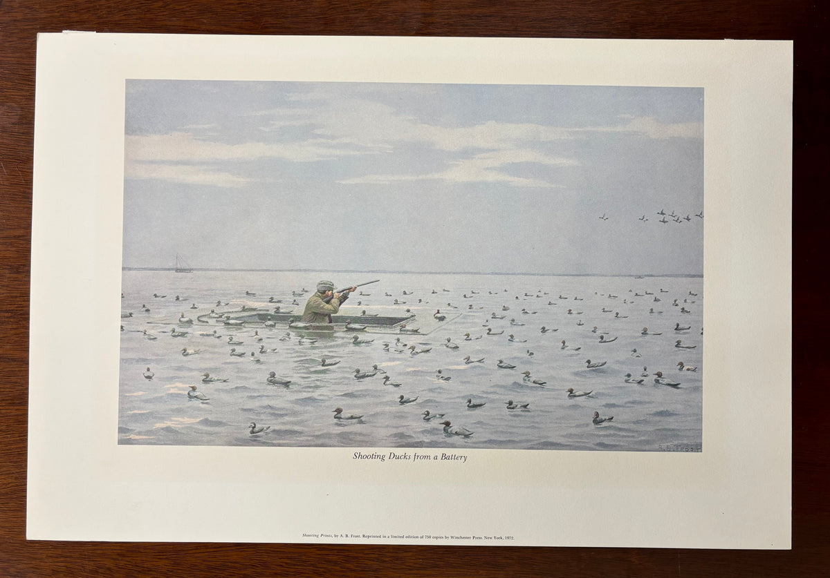 Shooting Ducks from a Battery by Arthur Burdett Frost (A. B. Frost)