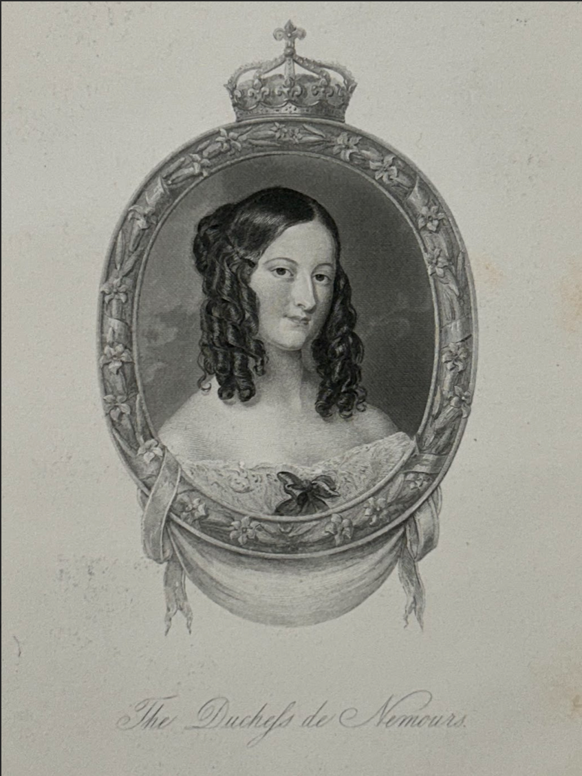 Portrait, The Duchess de Nemours by Sir William Charles Ross