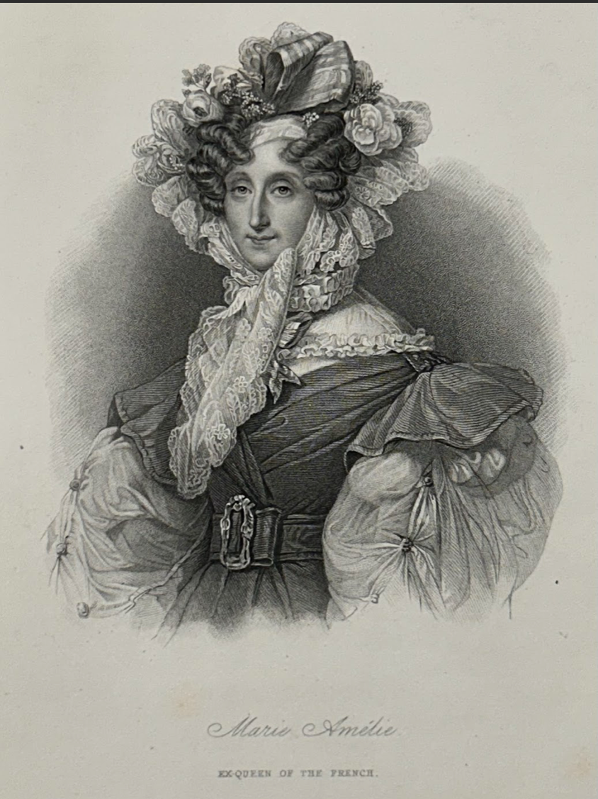 Portrait, Marie Amelie (Ex-Queen of the French) by Henri Grévedon