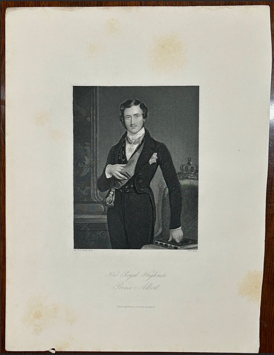 Portrait, His Royal Highness Prince Albert by Sir William Charles Ross