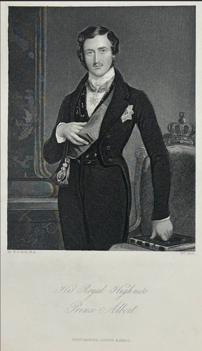 Portrait, His Royal Highness Prince Albert by Sir William Charles Ross